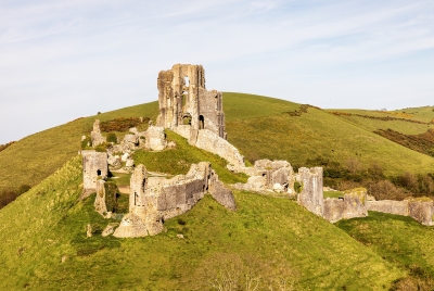 Corfe Castle Dorset UK 2024
